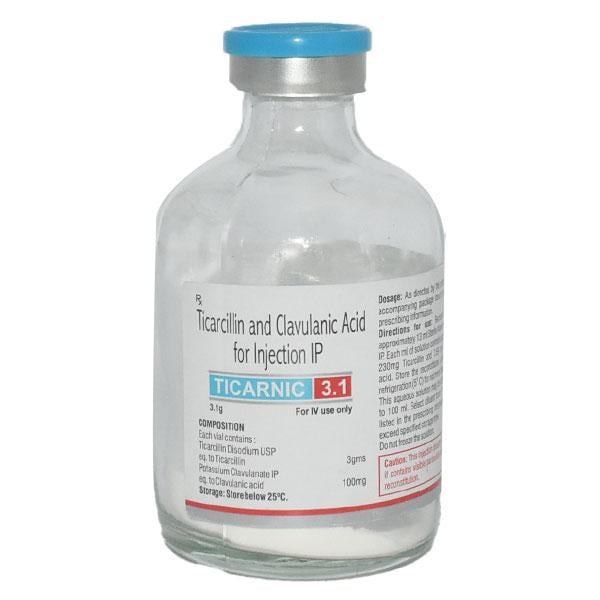 TICARNIC 3.1GM INJECTION