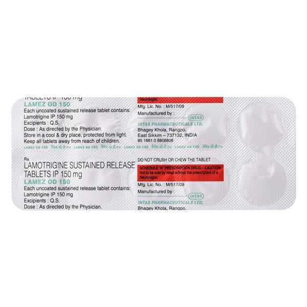 Lamez OD 150mg Tablet 10'S
