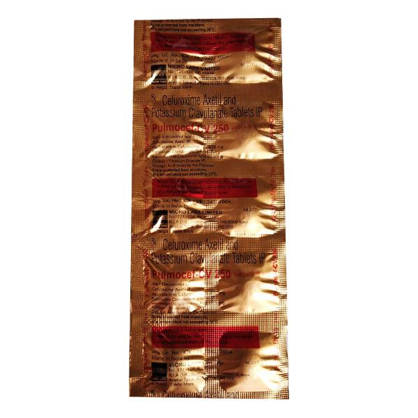 PULMOCEF CV 250 Tablet 10's