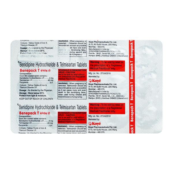 BENEPACK T Tablet 15's