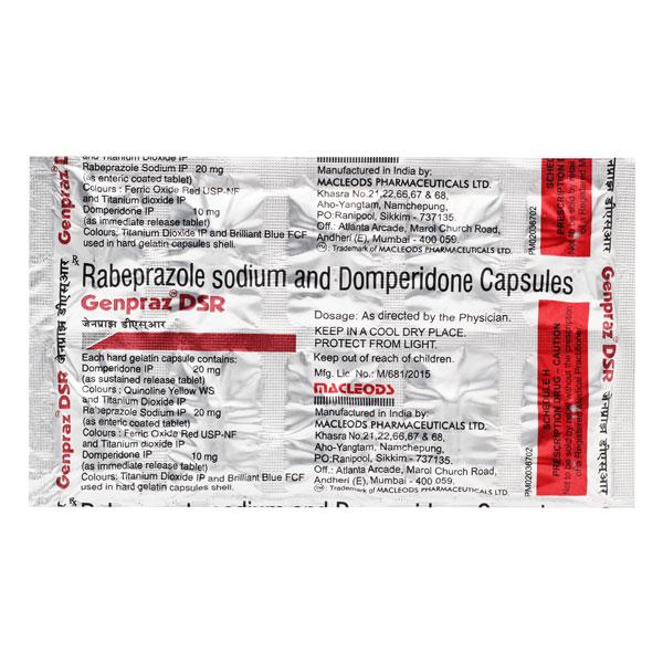 Genpraz DSR Capsule 10'S