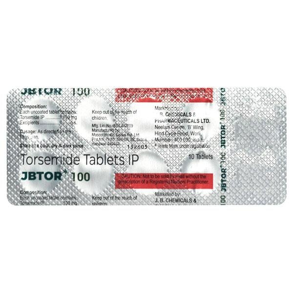 JBTOR 100 Tablet 10's