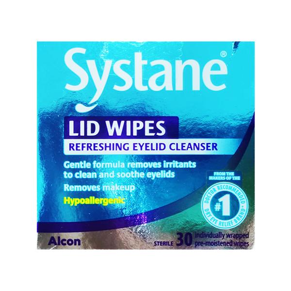 SYSTANE LID WIPE 30'S