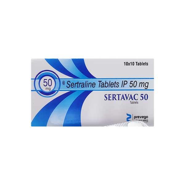 SERTAVAC 50 Tablet 10's