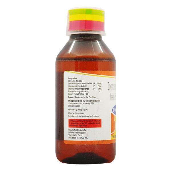 Cozymin DX Sugar Free For Dry Raspy Cough Syrup 100ml
