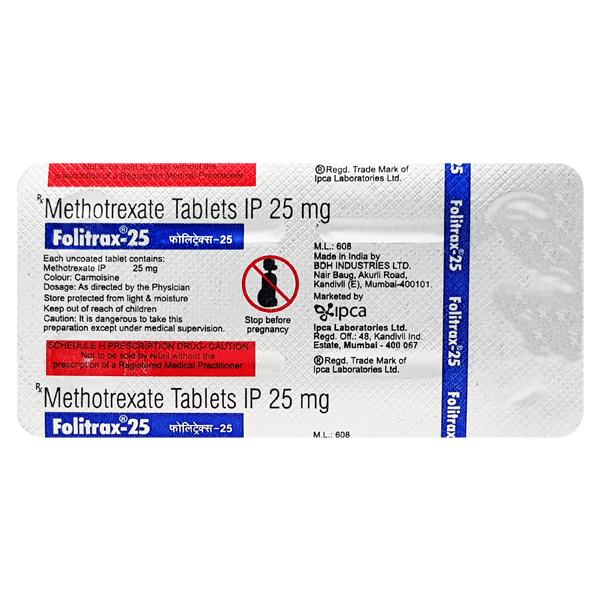 Folitrax 25mg Tablet 4'S