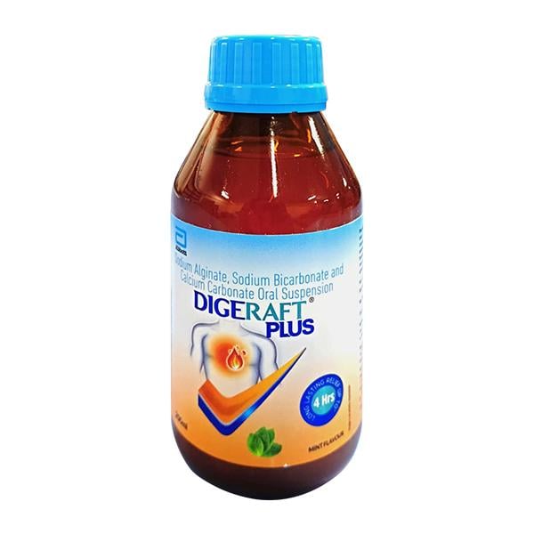 DIGERAFT PLUS MINT FLAVOUR Oral Suspension 200ml