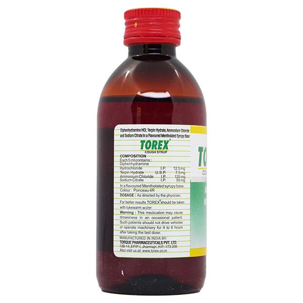 Torex Cough Syrup 100ml