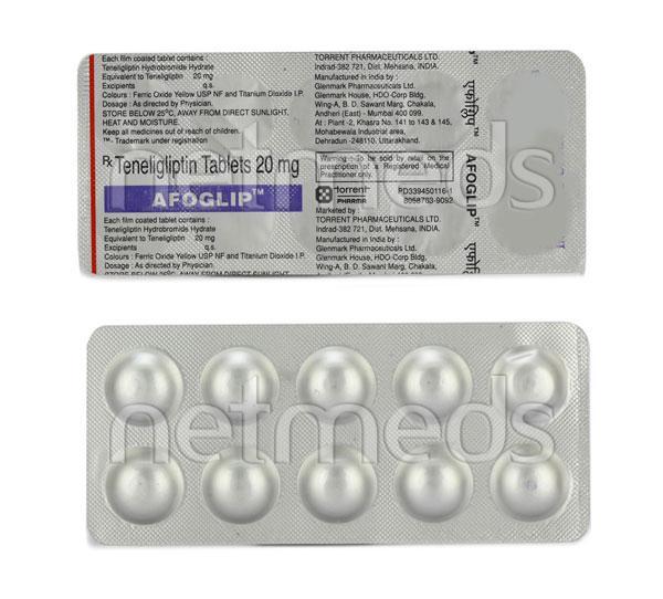 Afoglip 20mg Tablet 10'S