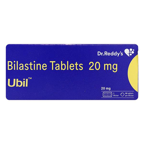 UBIL 20mg Tablet 10's - Global Surgicals