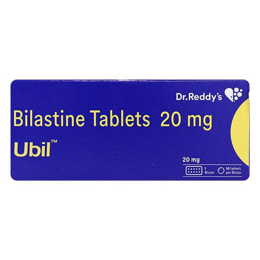 UBIL 20mg Tablet 10's - Global Surgicals