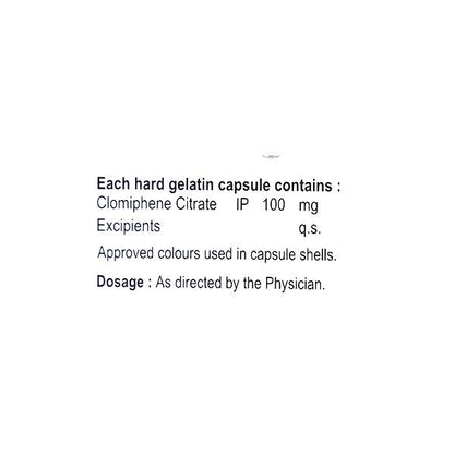 UBIPHENE C 100 Capsule 10's - Global Surgicals