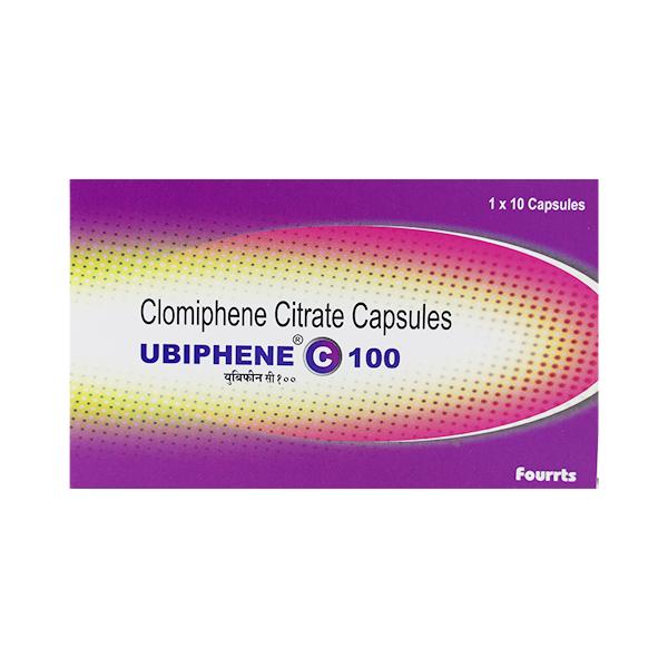 UBIPHENE C 100 Capsule 10's - Global Surgicals