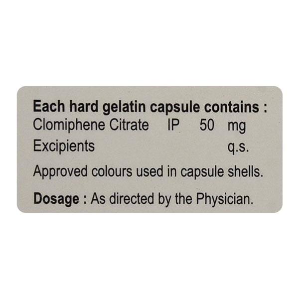 UBIPHENE C 50 Capsule 10's - Global Surgicals
