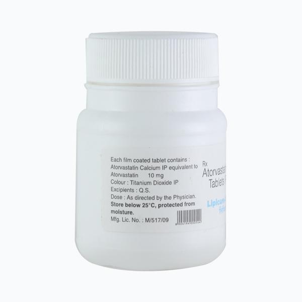 Lipicure 10mg Tablet 30'S