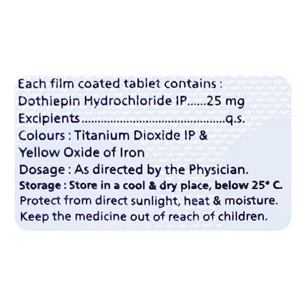 DOTHETAG 25mg Tablet 10's