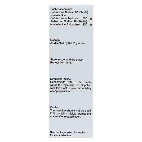 Maczone Plus 750mg Injection 1's