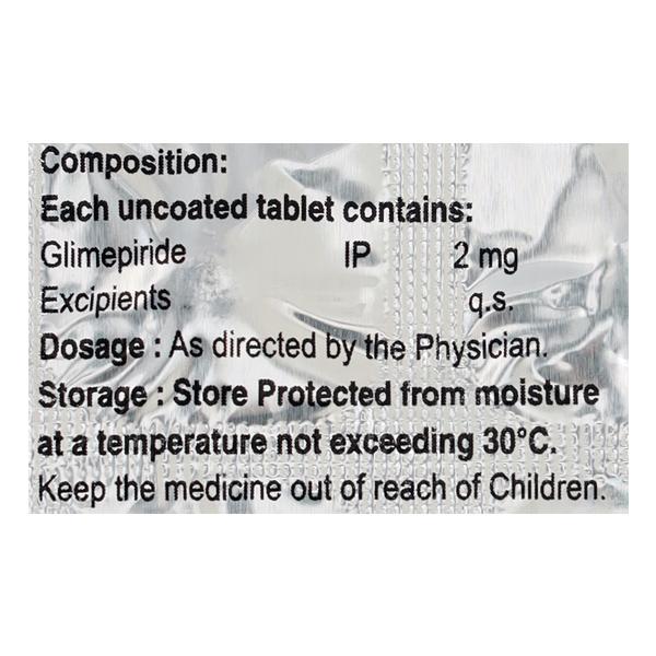 Glimp 2mg Tablet 10'S (N)