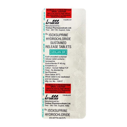 Udilan SR Tablet 10'S - Global Surgicals