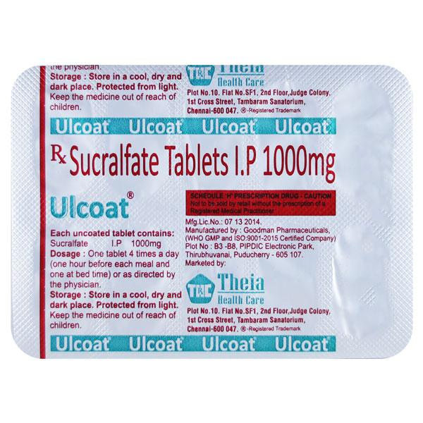 Ulcoat Tablet 10'S