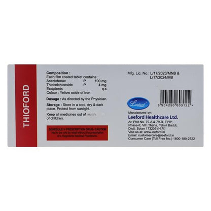 Thioford Tablet 10's