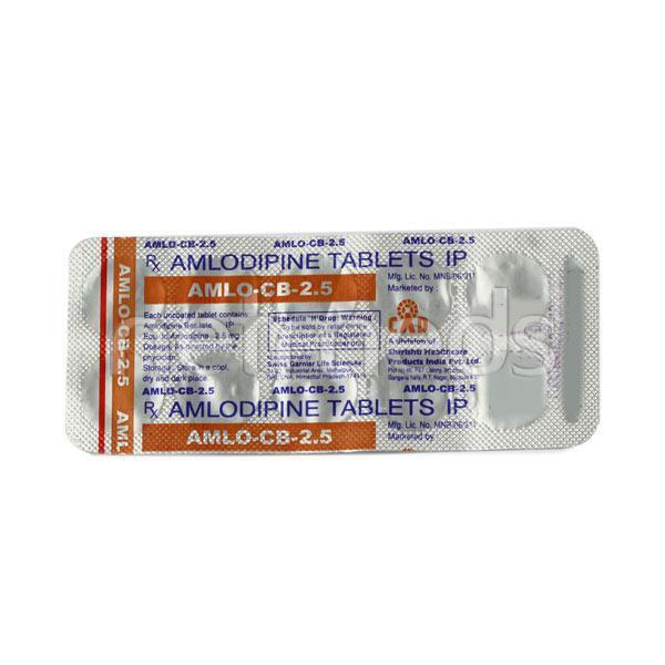 Amlo CB 2.5mg Tablet 10'S