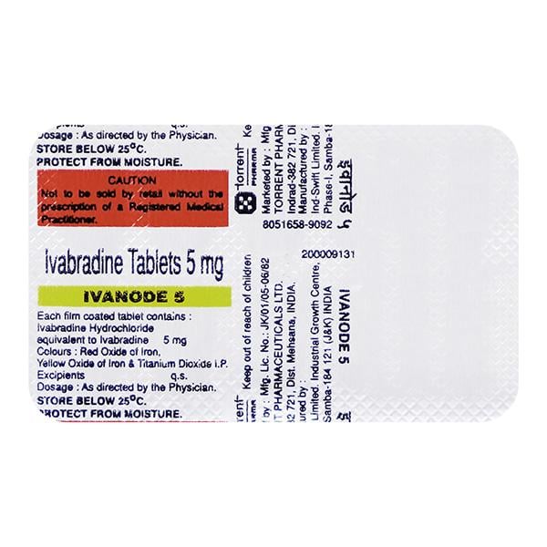Ivanode 5mg Tablet 10'S