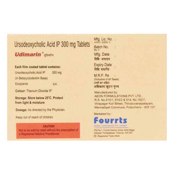 Udimarin 300mg Tablet 10'S