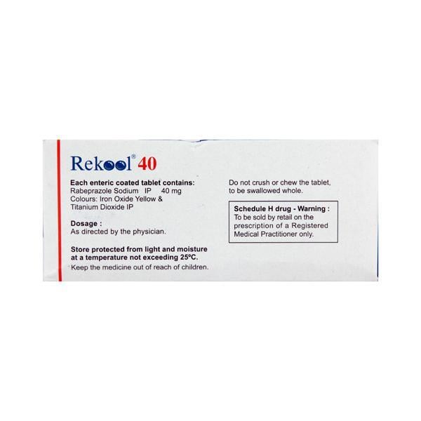 Rekool 40mg Tablet 15'S