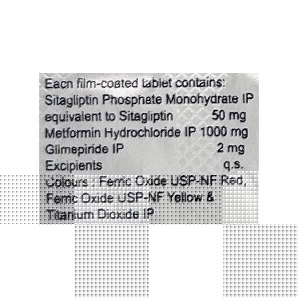 DIAPRIDE MS 2 FORTE Tablet 10's