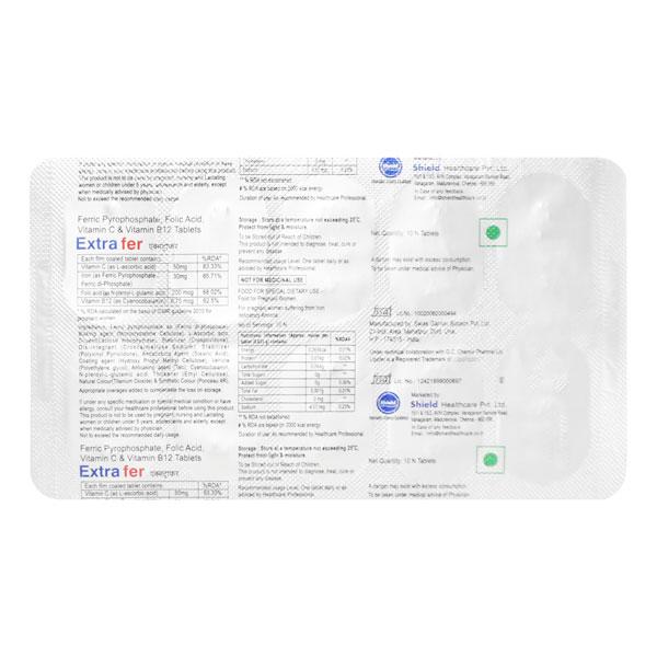 Extrafer Tablet 10'S