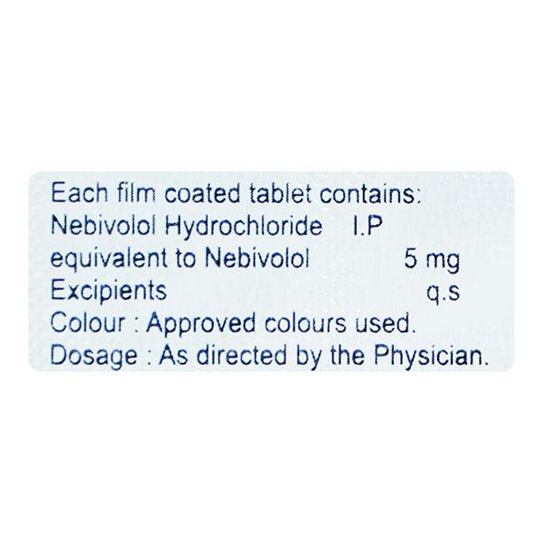 NEBIDIP 5mg Tablet 10's