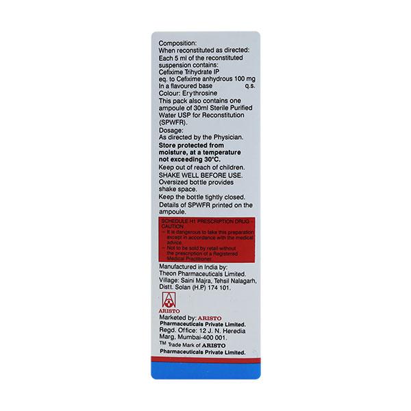 OMNICEF O 100mg Oral Suspension 30ml