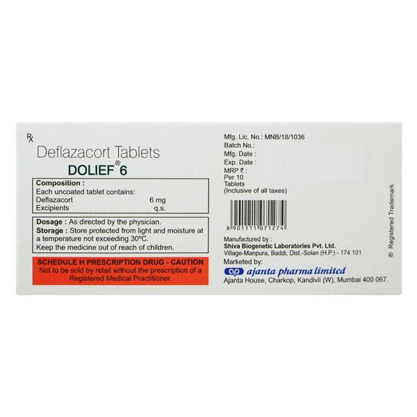 DOLIEF 6 Tablet 10's