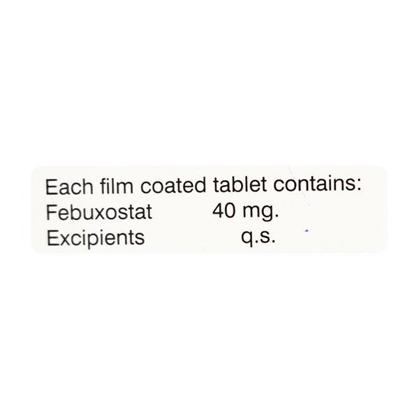 Buxstat 40mg Tablet 10'S