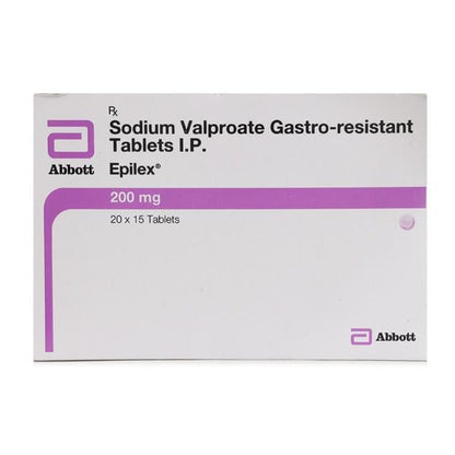 Epilex 200mg Tablet 15'S