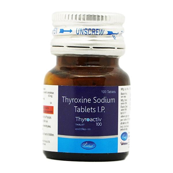THYROACTIV 100mcg Tablet 100's