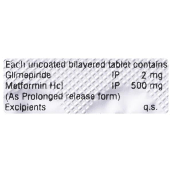 COGNIPRIDE M 2mg Tablet 10's