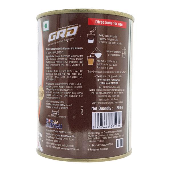 GRD Chocolate Flavour Powder 200gm