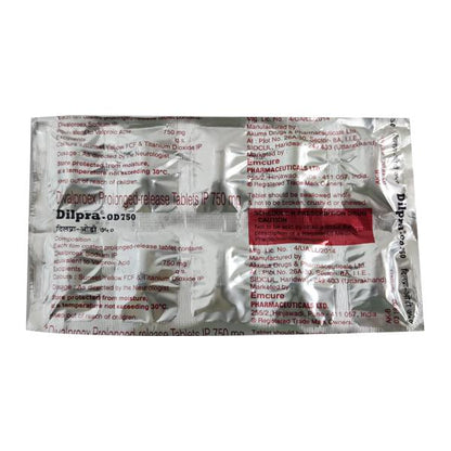 Dilpra OD 750mg Tablet 10'S