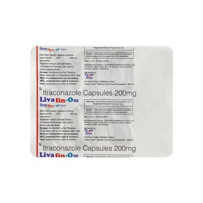 Livafin O 200mg Capsule 7'S