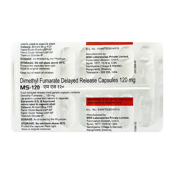 MS 120mg Capsule 14'S