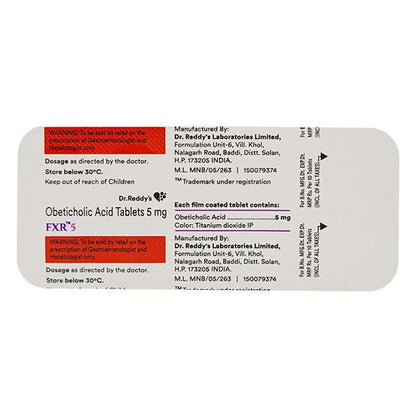 FXR 5mg Tablet 10's