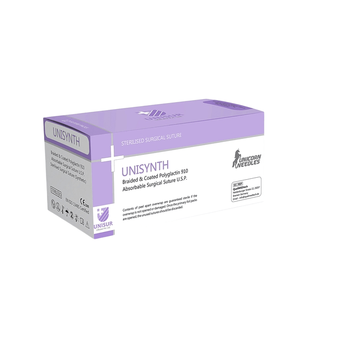 ULPL Unisynth Pro Triclosen Coated Polyglactin - Global Surgicals