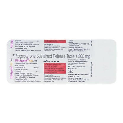 Ultigest SR 300mg Tablet 10'S - Global Surgicals