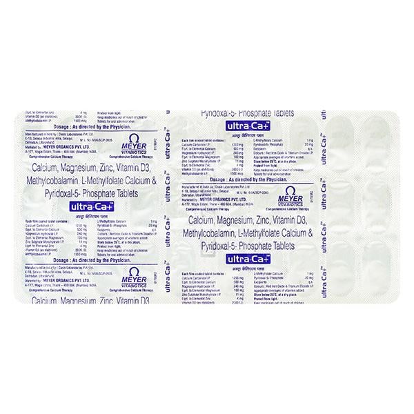 ULTRA CA+ Tablet 30's - Global Surgicals