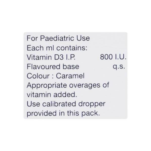 Ultra D3 800IU Drops 15ml - Global Surgicals