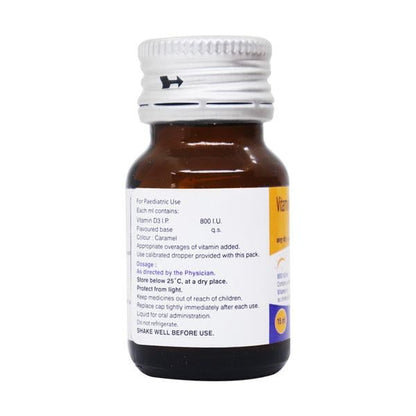 Ultra D3 800IU Drops 15ml - Global Surgicals