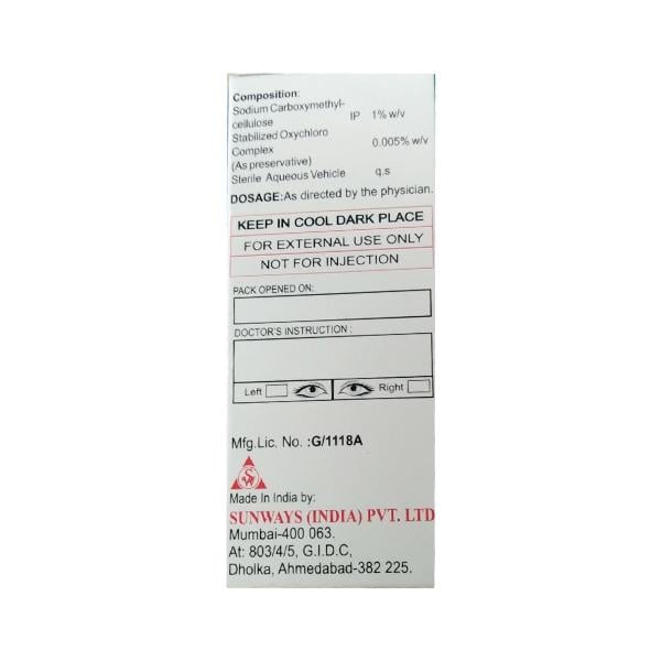 ULTRA GEL LUBRICANT Eye Drops 10ml - Global Surgicals