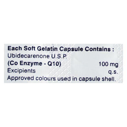 Ultra Q 100mg Capsule 15'S - Global Surgicals